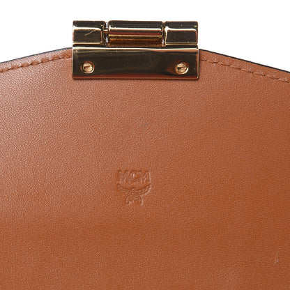 MCM Visetos Large Patricia Wallet On Chain Cognac 7 of 13