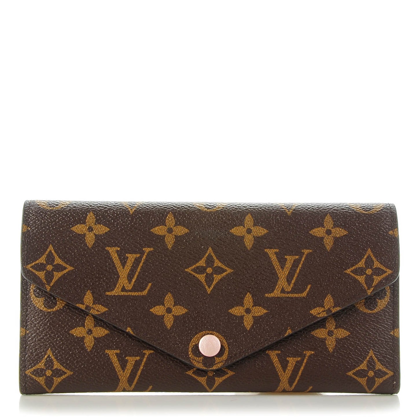 Monogram Josephine Wallet Rose Nacre