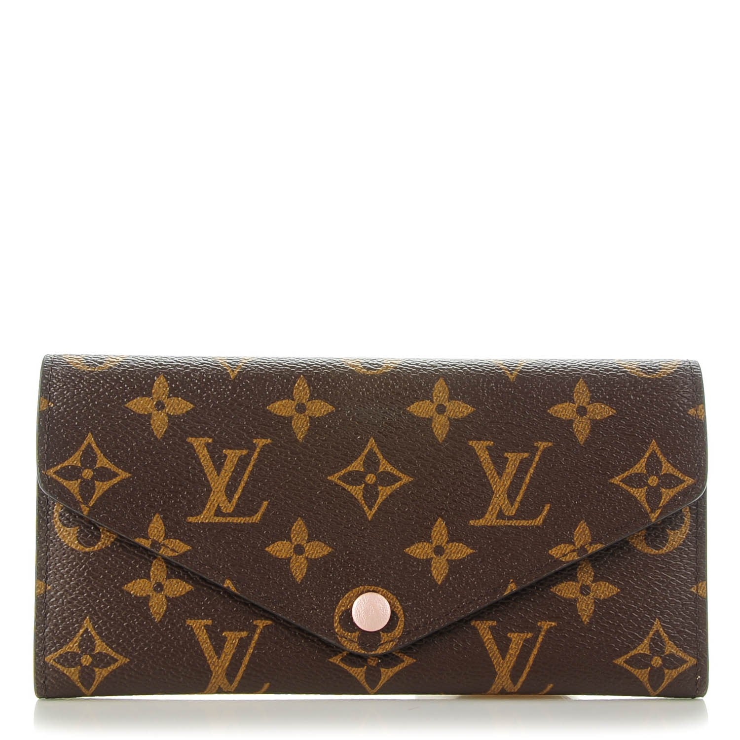 Louis Vuitton Monogram Josephine Wallet Rose Nacre 1 of 8