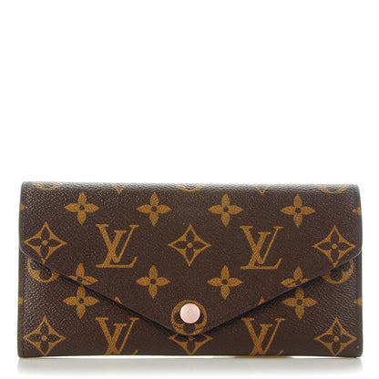 Louis Vuitton Monogram Josephine Wallet Rose Nacre 1 of 8
