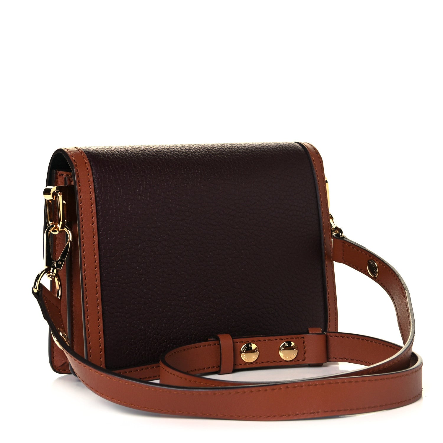 Louis Vuitton Taurillon Mini Dauphine Blackberry Snow 2 of 8