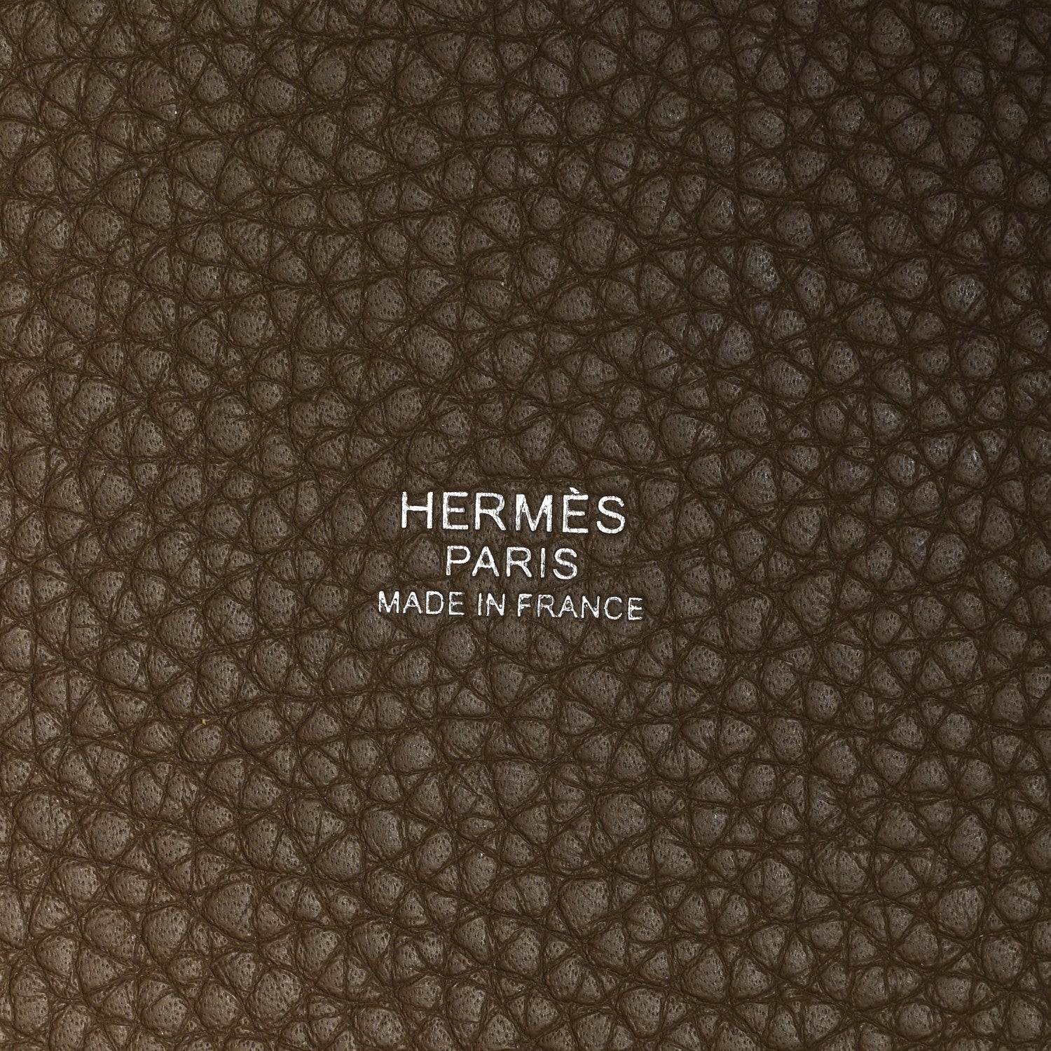 Hermes Taurillon Clemence Picotin Lock 22 MM Etoupe 6 of 12