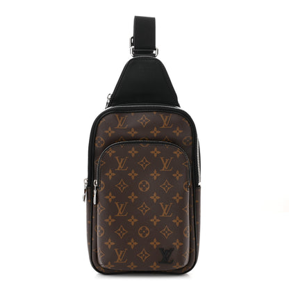 Louis Vuitton Monogram Macassar Avenue Sling Bag NM 1 of 10