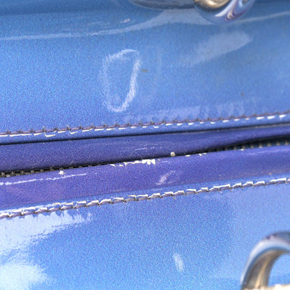 Christian Dior Patent Gradient Medium Lady Dior Purple Blue 9 of 14