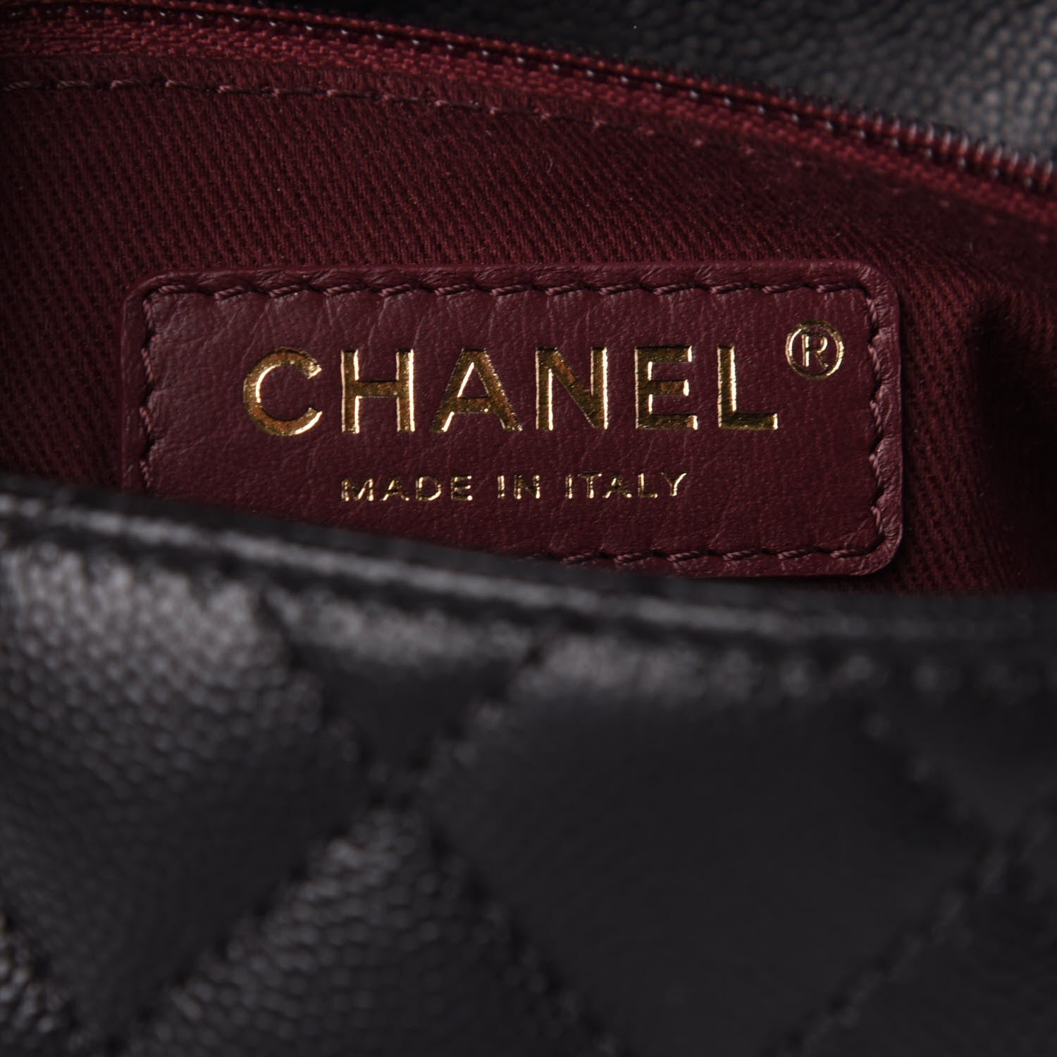 Chanel Caviar Quilted Mini Coco Handle Flap Black 9 of 11