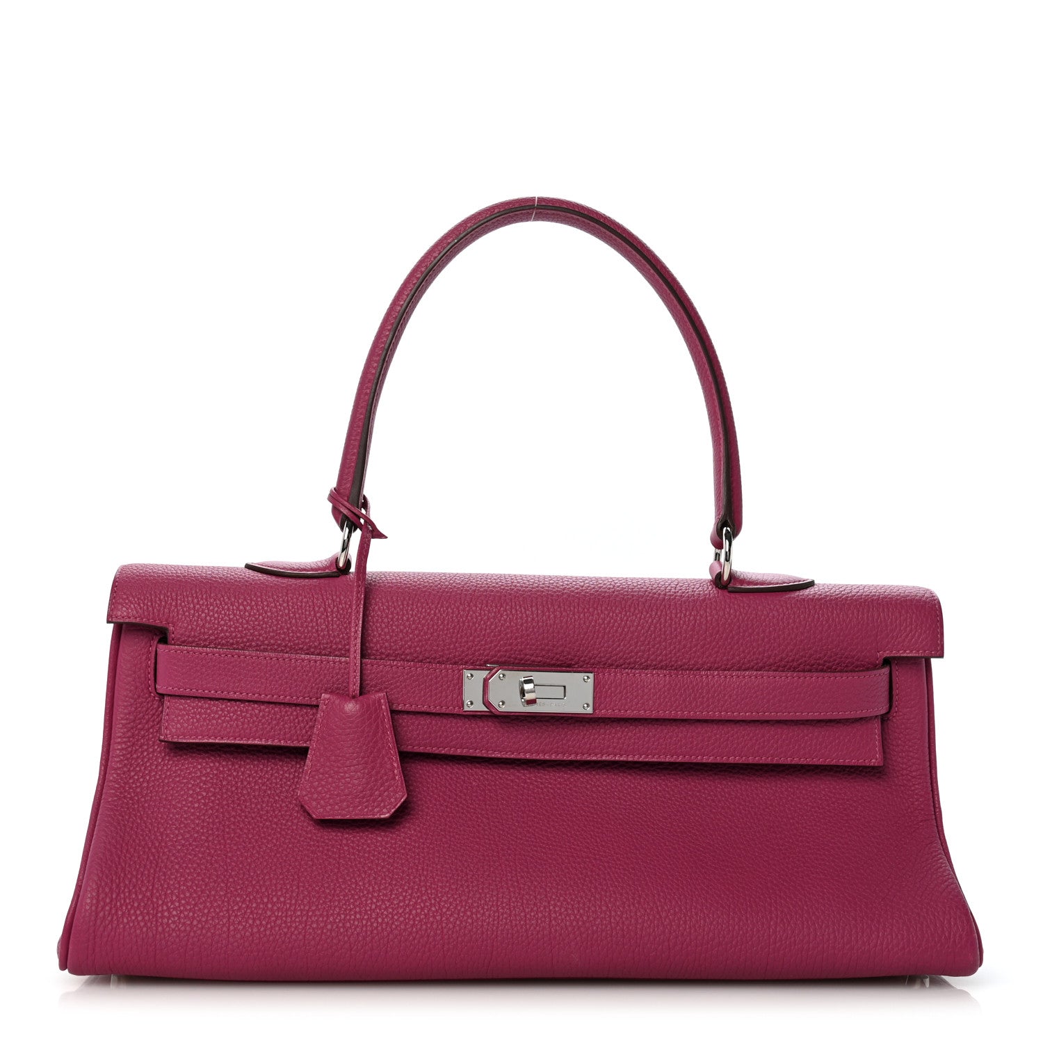 Hermes Taurillon Clemence Shoulder Kelly 42 Tosca 1 of 13