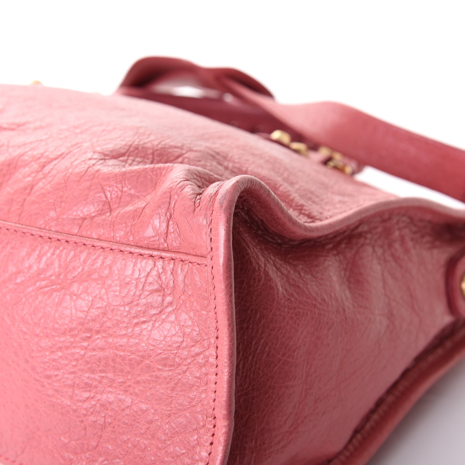 Balenciaga Agneau Giant 12 Gold Hardware City Rose Bombon Raspberry 8 of 13