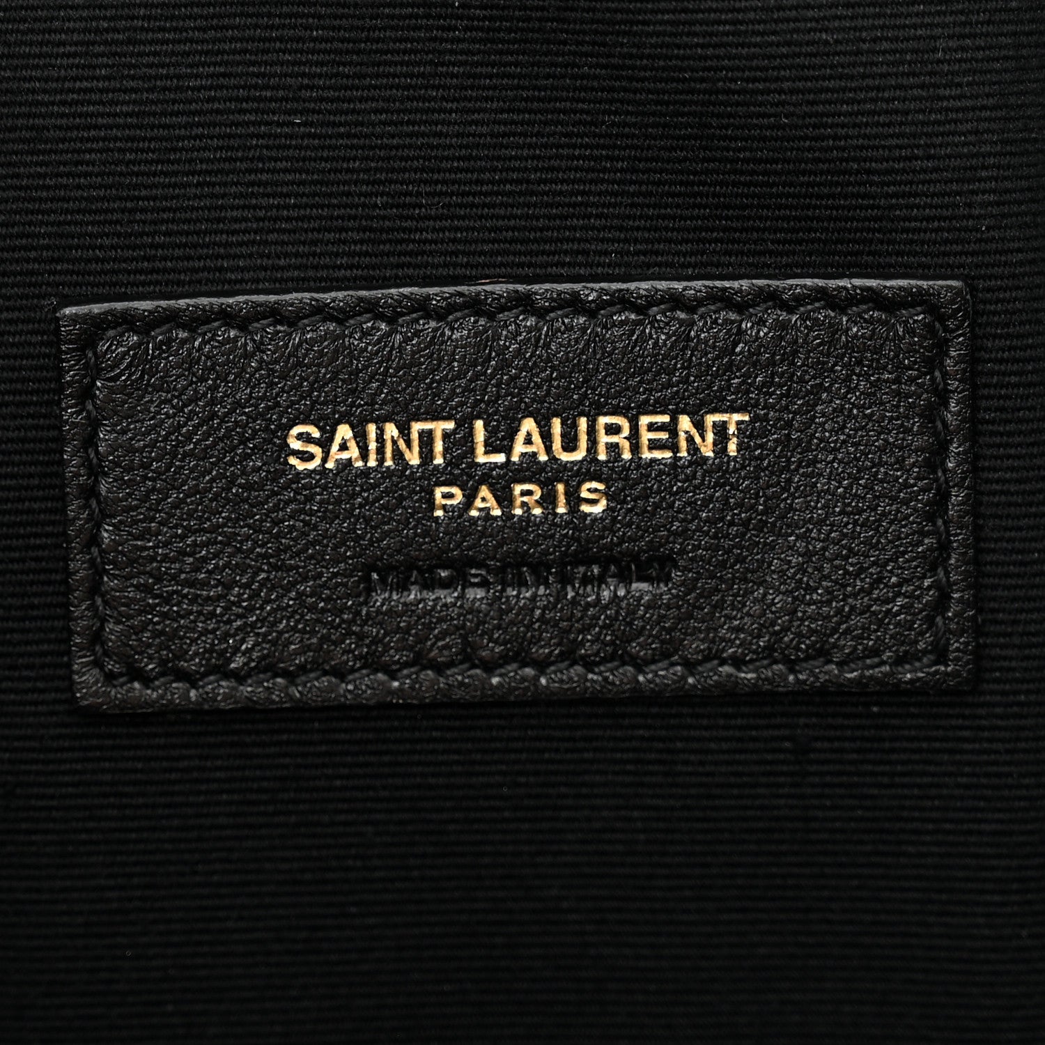 Saint Laurent SAINT LAURENT Grain De Poudre Uptown Pouch Black 6 of 7