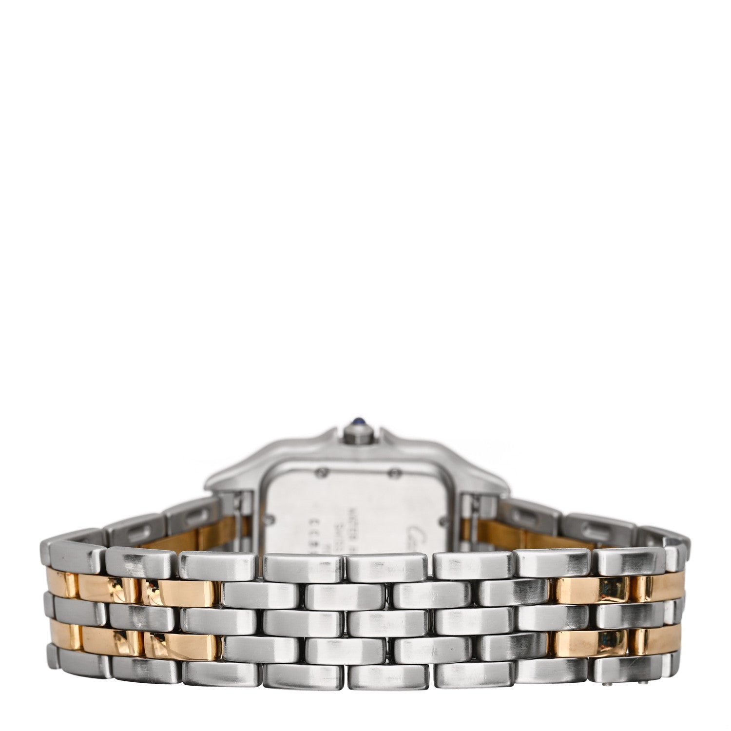 Cartier Stainless Steel 18K Yellow Gold Diamond 27mm Panthere Quartz Watch 3 of 4