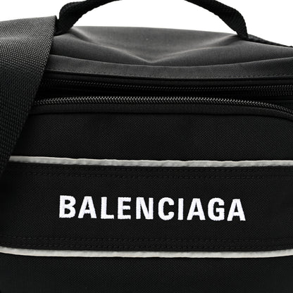 Balenciaga Nylon Logo Sport Camera Bag Black 8 of 10