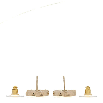 Chanel Metal CC Multi Strand Chain Drop Earrings Gold 3 of 5