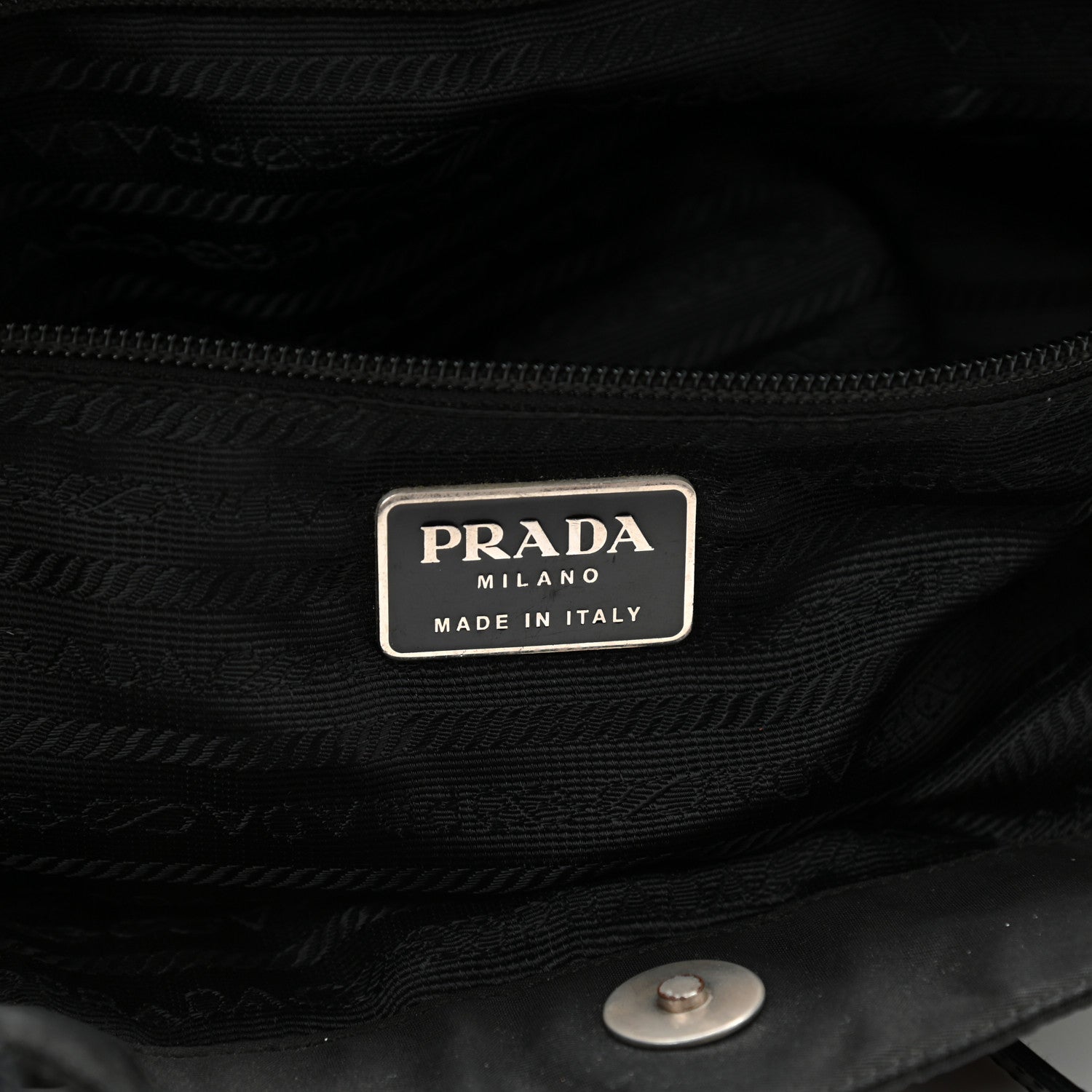 Prada Tessuto Nylon Tote Black 11 of 18