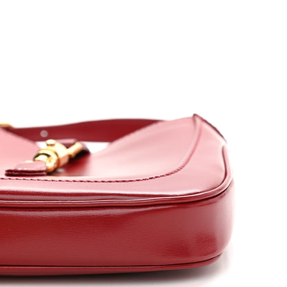 Gucci Boarded Dyana Lux Calfskin Mini Jackie 1961 Hobo New Cherry Red 8 of 8