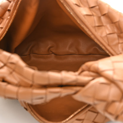 Bottega Veneta Nappa Intrecciato Teen Jodie Hobo Caramel 4 of 9