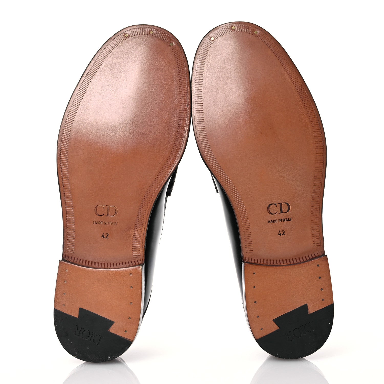 Christian Dior Smooth Calfskin Oblique Blake Loafers 42 7 of 11