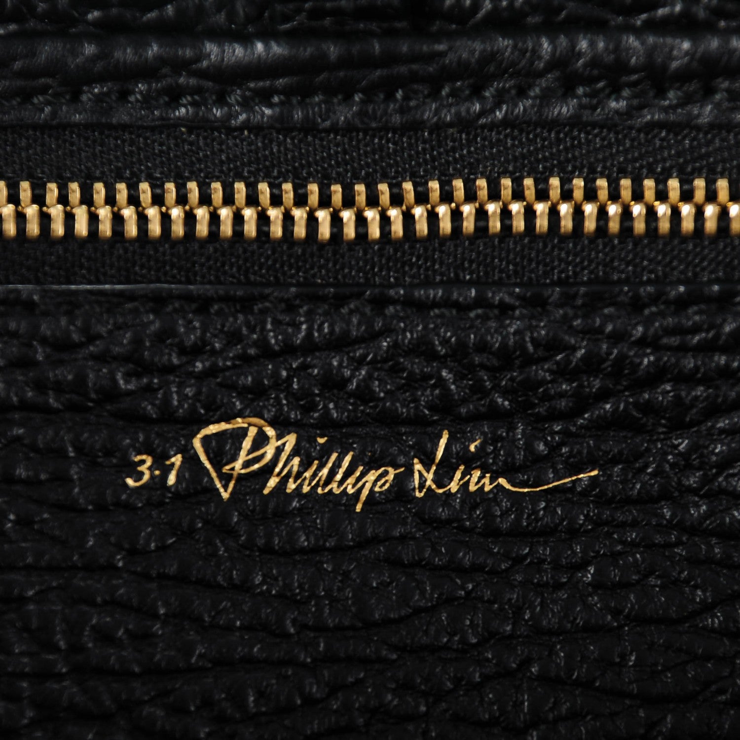 3.1 Phillip Lim 3.1 Textured Calfskin Medium Pashli Satchel Black 6 of 8