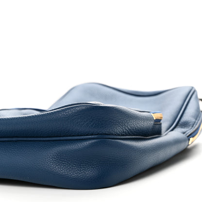 Versace Calfskin Sling Backpack Blue 9 of 9