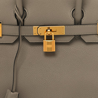 Hermes Taurillon Novillo Birkin 30 Gris Asphalte 8 of 13