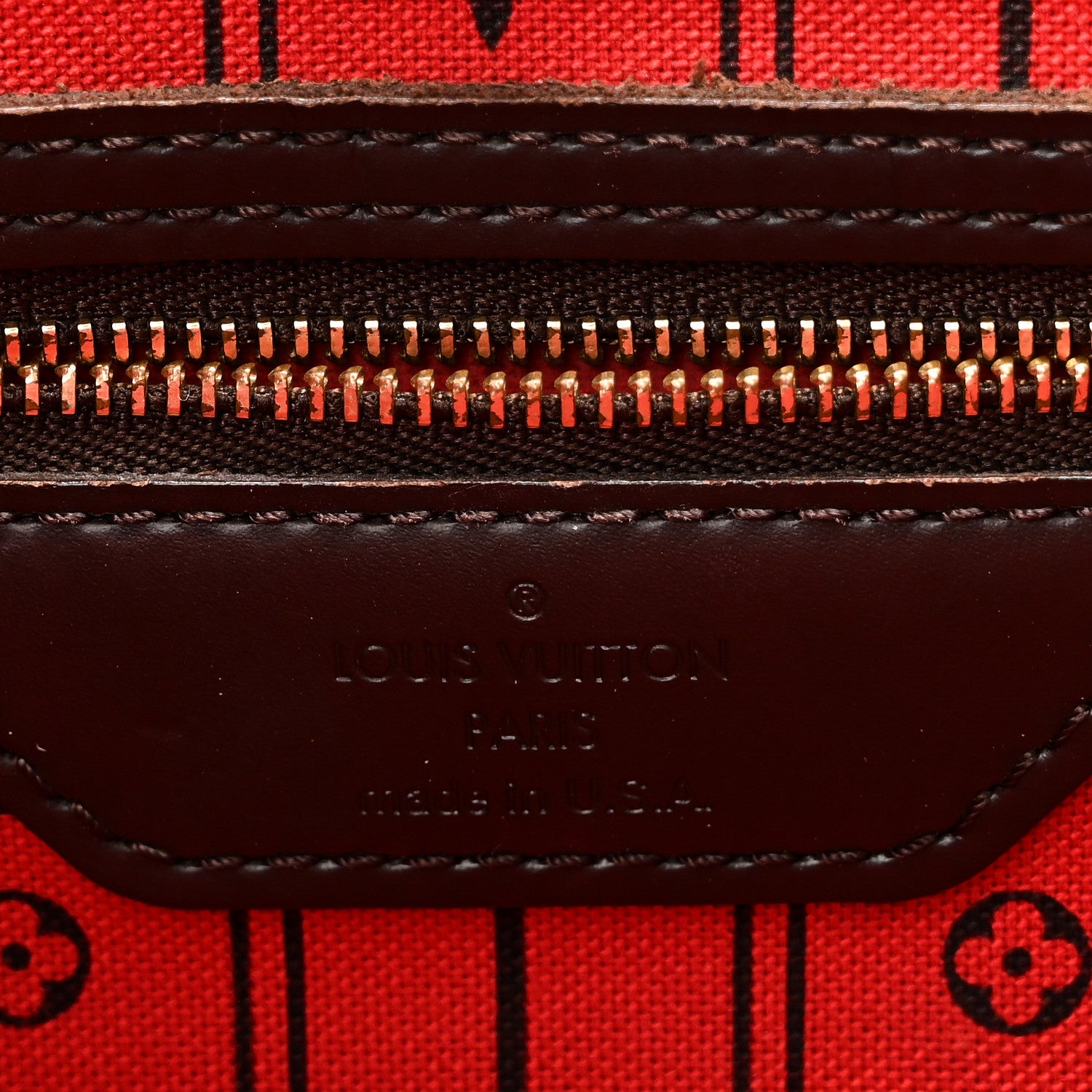 Louis Vuitton Damier Ebene Neverfull GM 6 of 9
