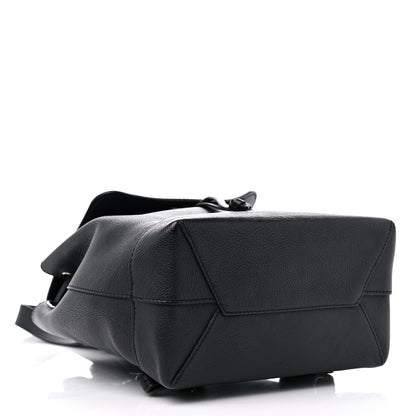 Louis Vuitton Calfskin Lockme Backpack Black 4 of 13