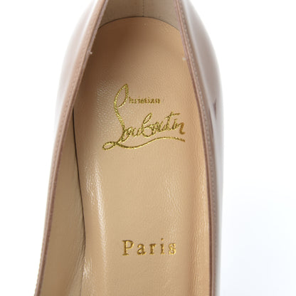 Christian Louboutin Patent New Simple 120 Pumps 35.5 Nude 7 of 10