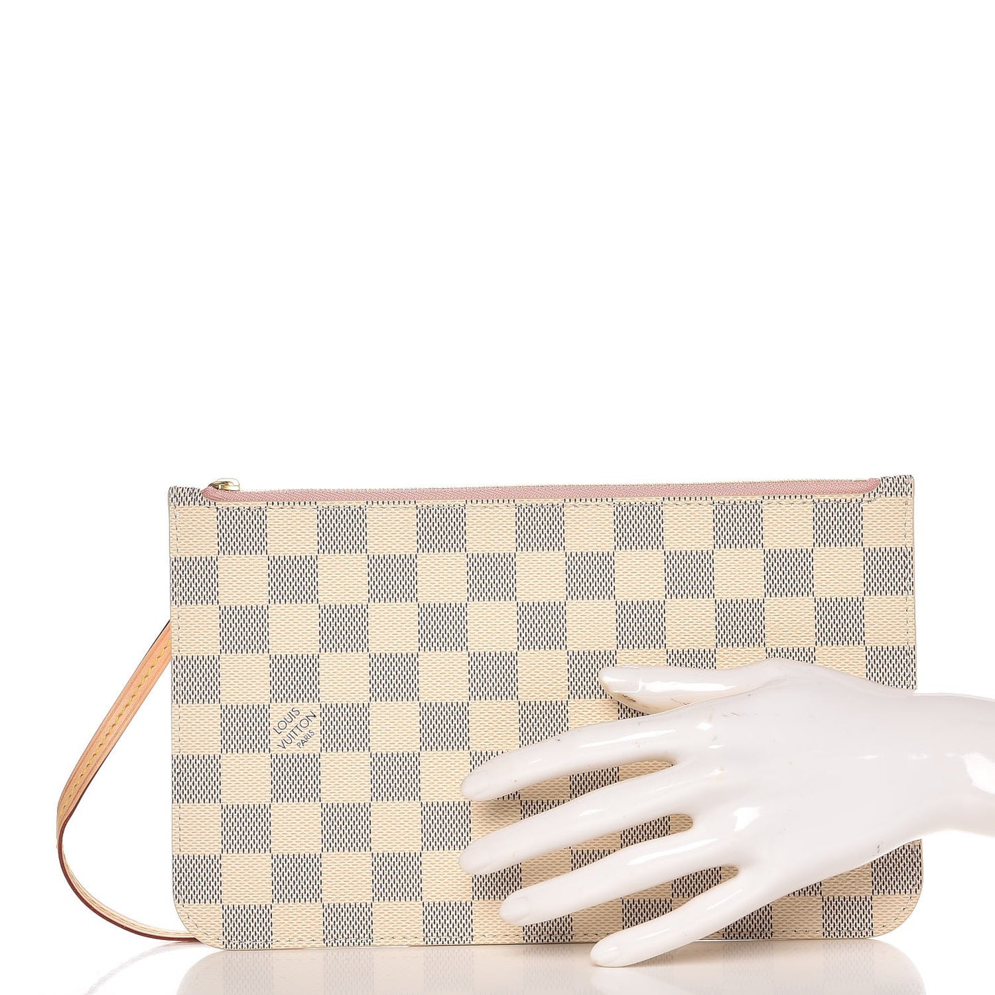 Damier Azur Neverfull MM GM Pochette Rose Ballerine
