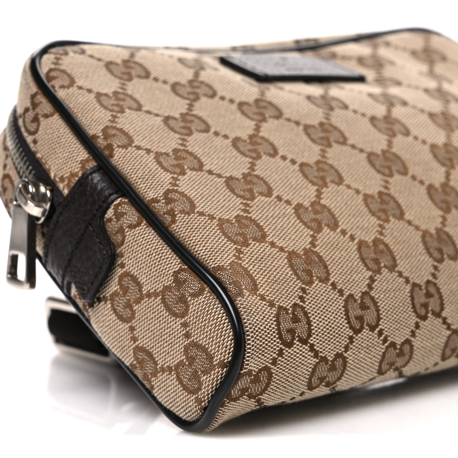 Gucci Monogram Belt Bag Dark Brown 8 of 9