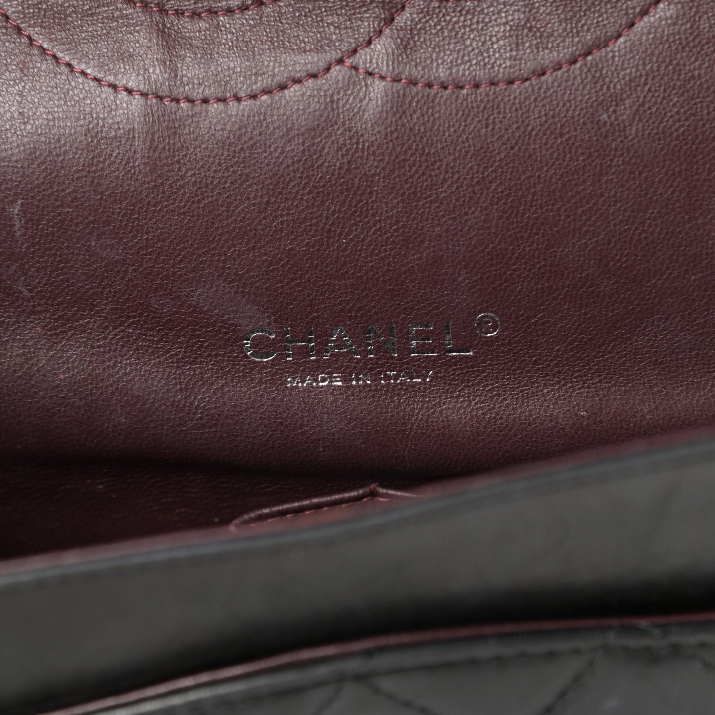 Lambskin Quilted Maxi Double Flap Black