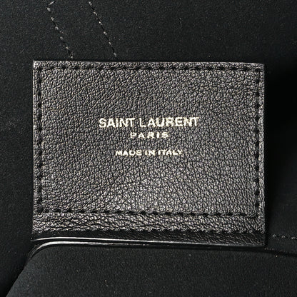 Saint Laurent Calfskin Large Shopping Tote Black 7 of 11