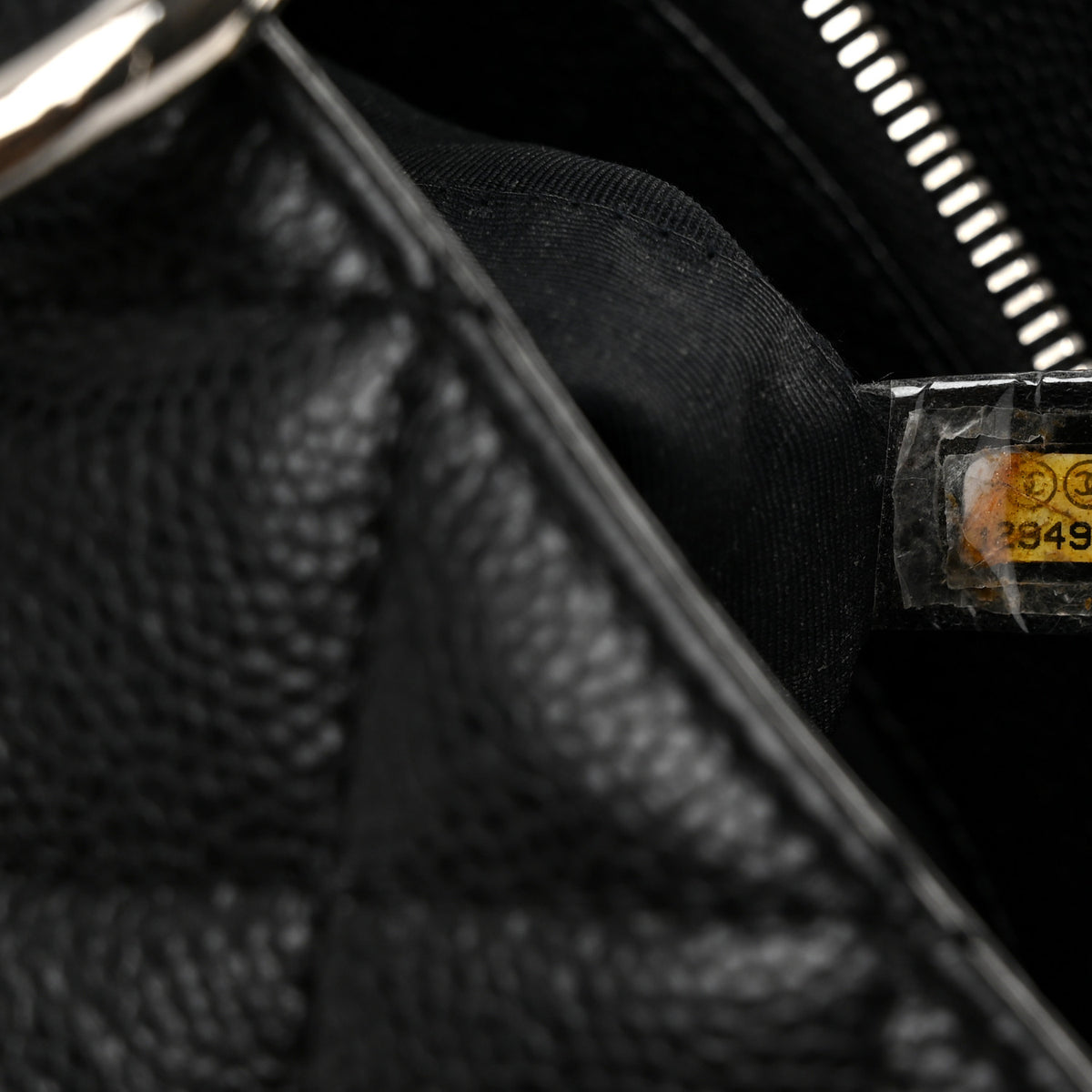 Chanel Caviar Quilted Grand Shopping Tote GST Black 7 of 10
