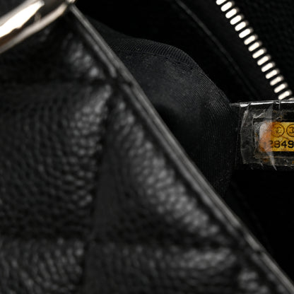 Chanel Caviar Quilted Grand Shopping Tote GST Black 7 of 10