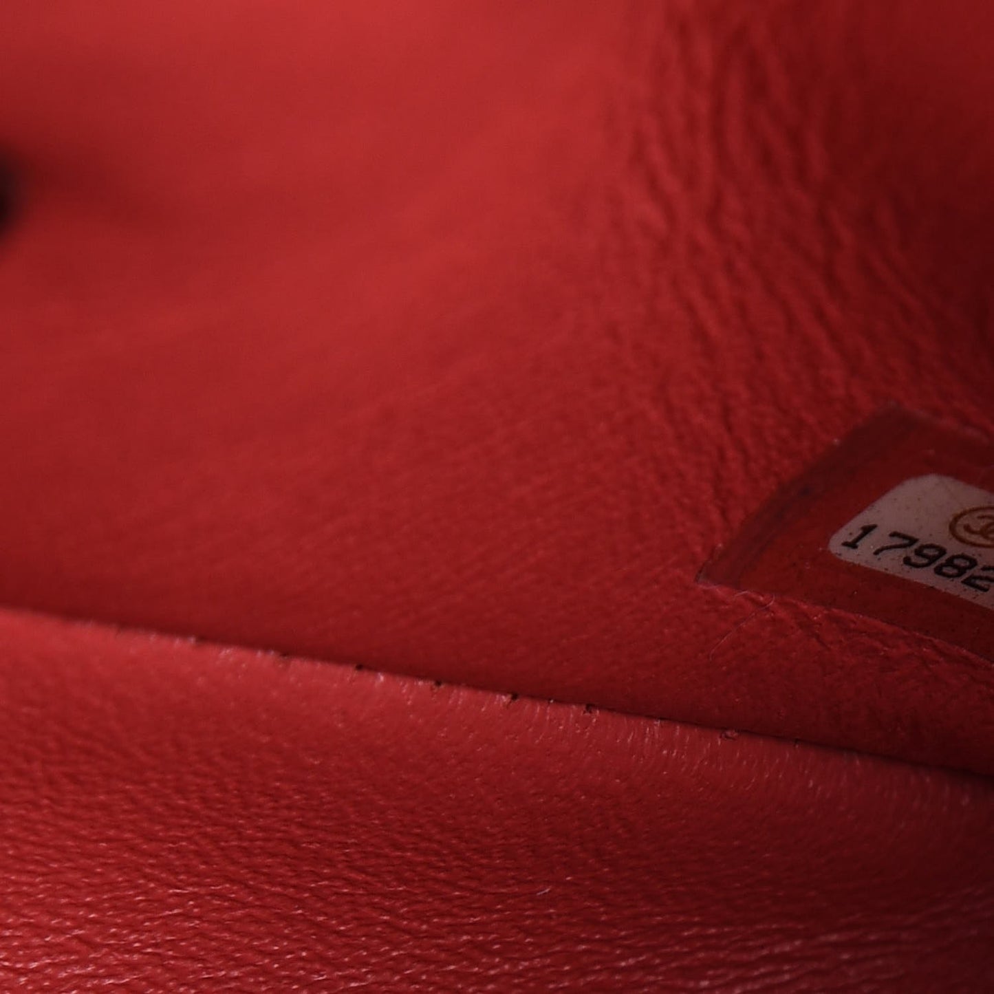 Caviar Quilted Mini Rectangular Flap Coral