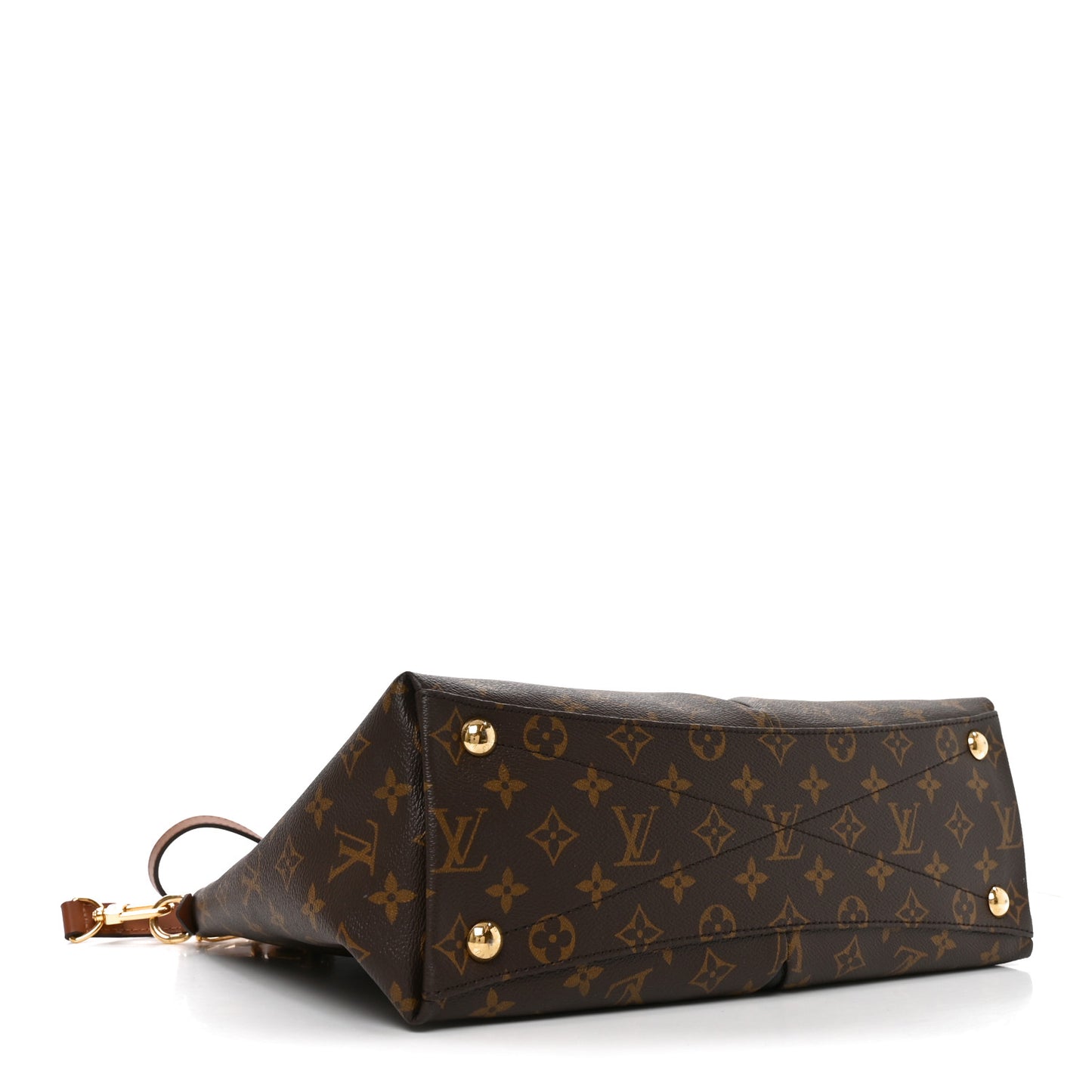 Monogram V Tote MM Black