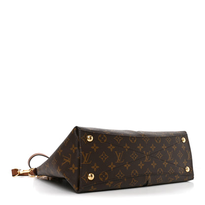 Louis Vuitton Monogram V Tote MM Black 3 of 8