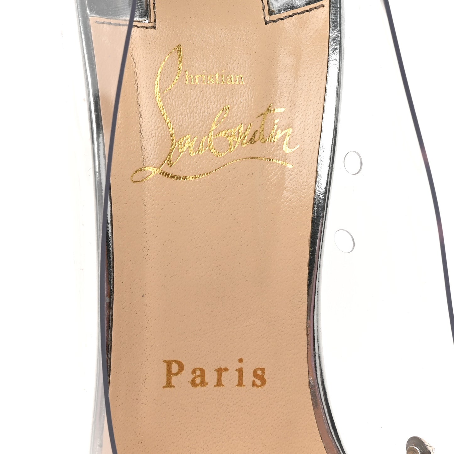 PVC Patent Collaclou 100 Pumps 37 Silver