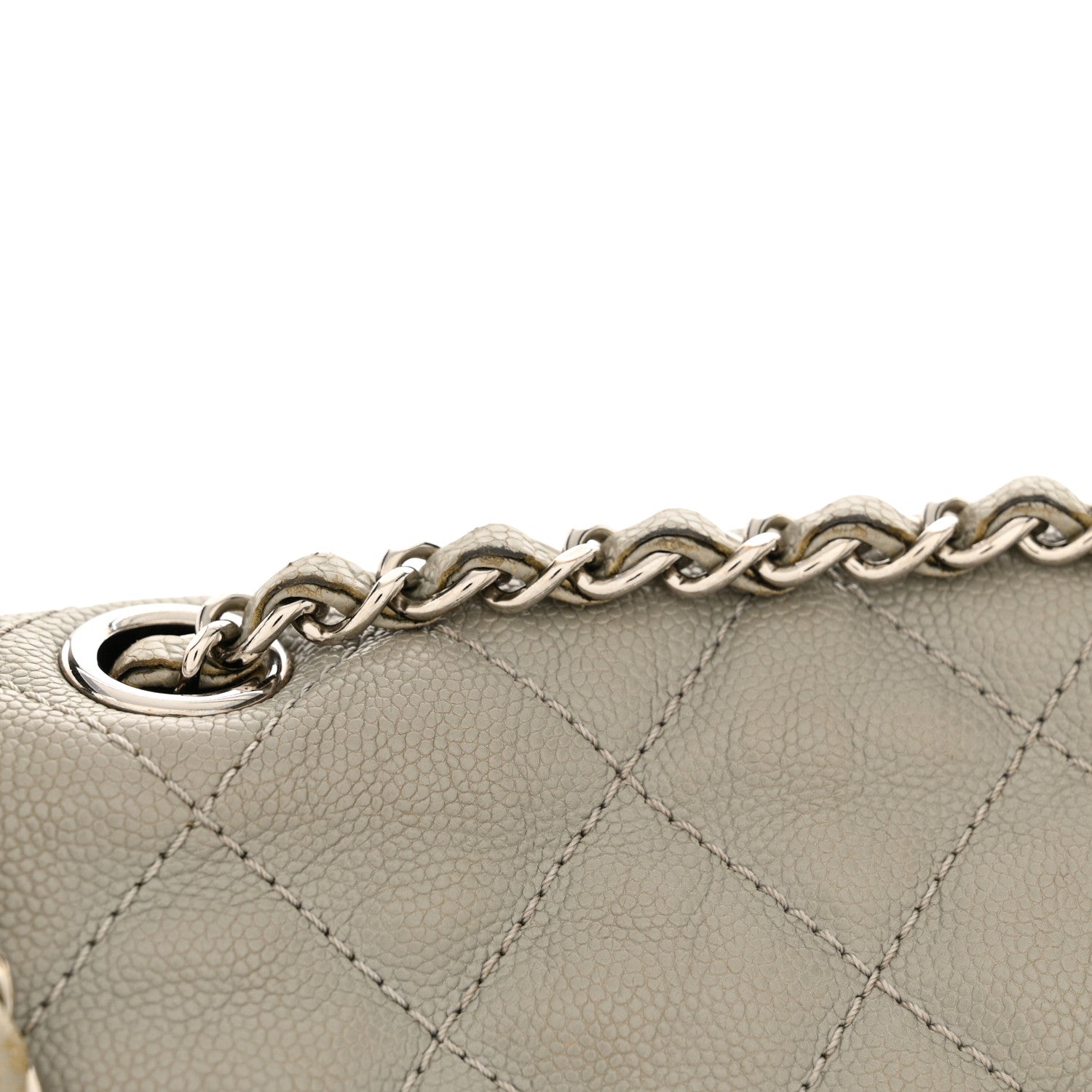 Chanel Caviar Quilted Large Urban Companion Flap Grey 16 of 16