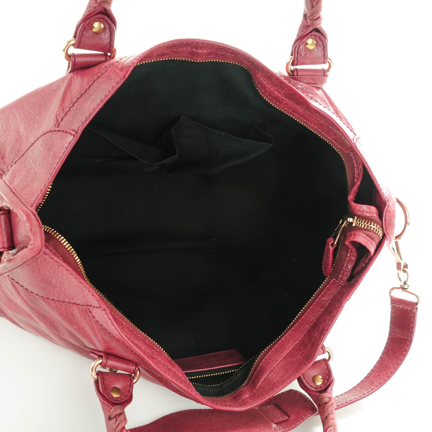 Agneau Giant 12 Rose Gold Hardware City Cassis