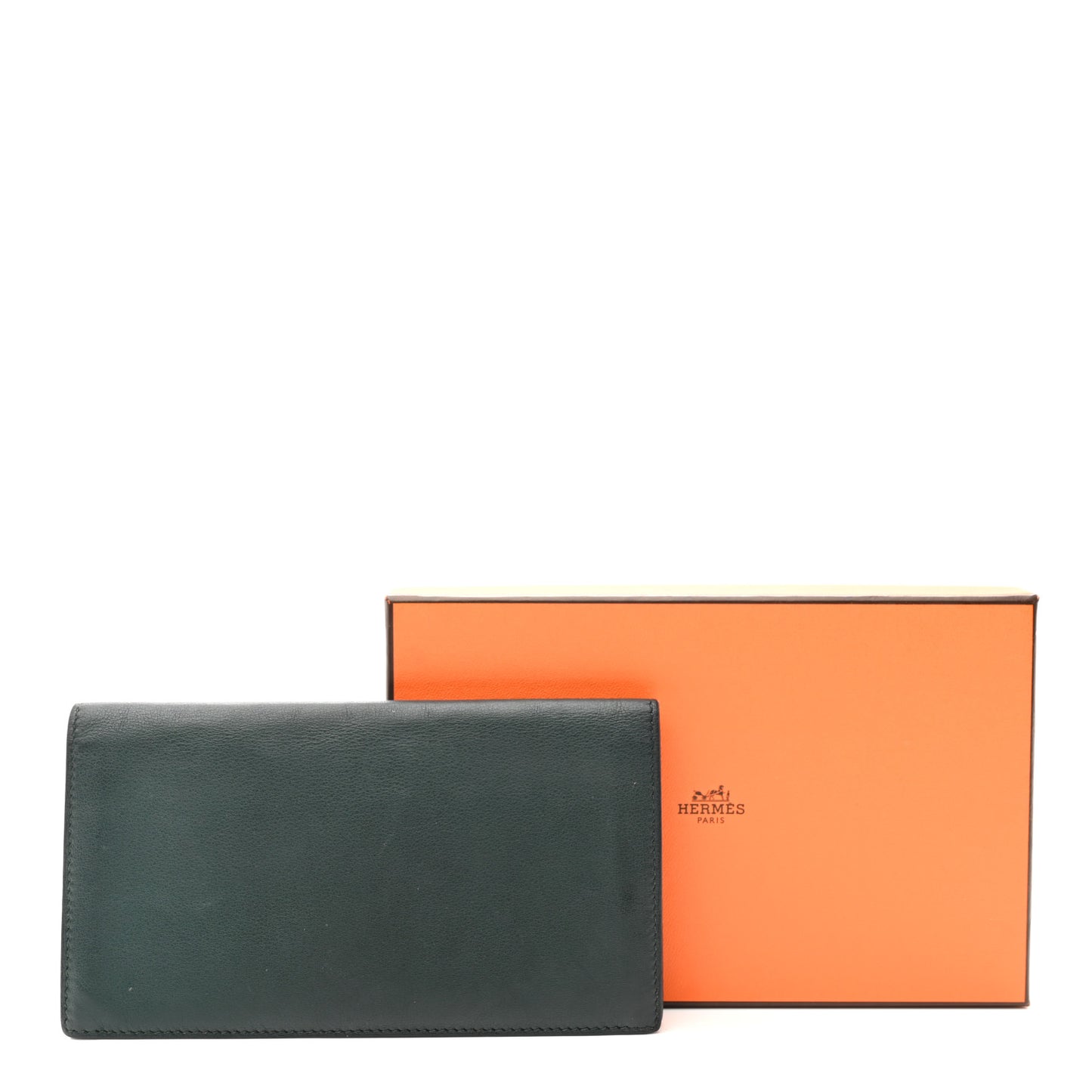 Evercolor Citizen Twill Long Wallet Vert De Gris
