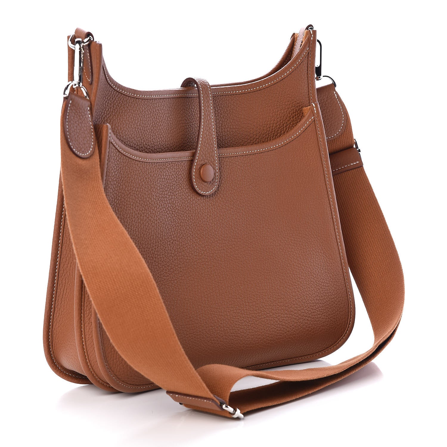 Hermes Taurillon Clemence Evelyne III PM Gold 3 of 8