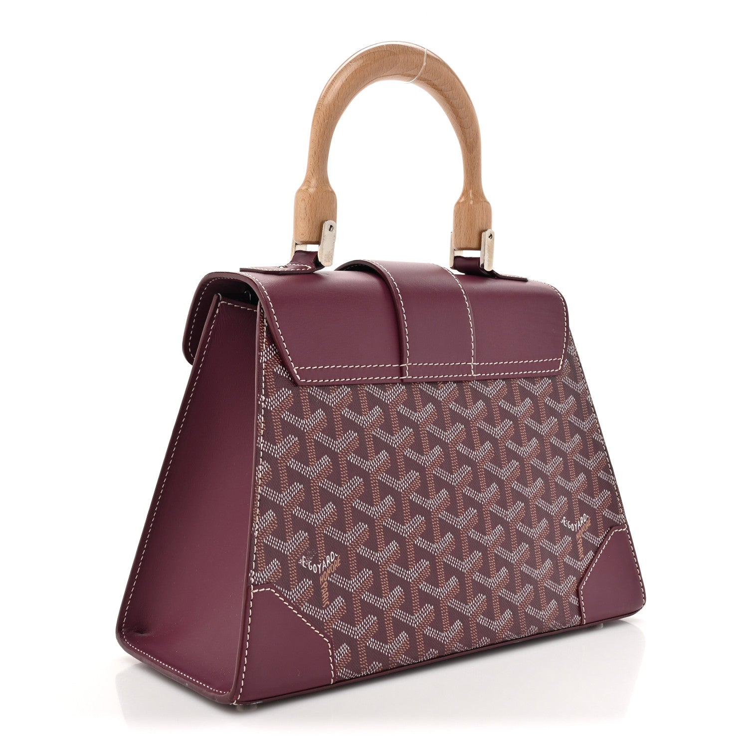 Goyard Goyardine Saigon PM Burgundy 3 of 18