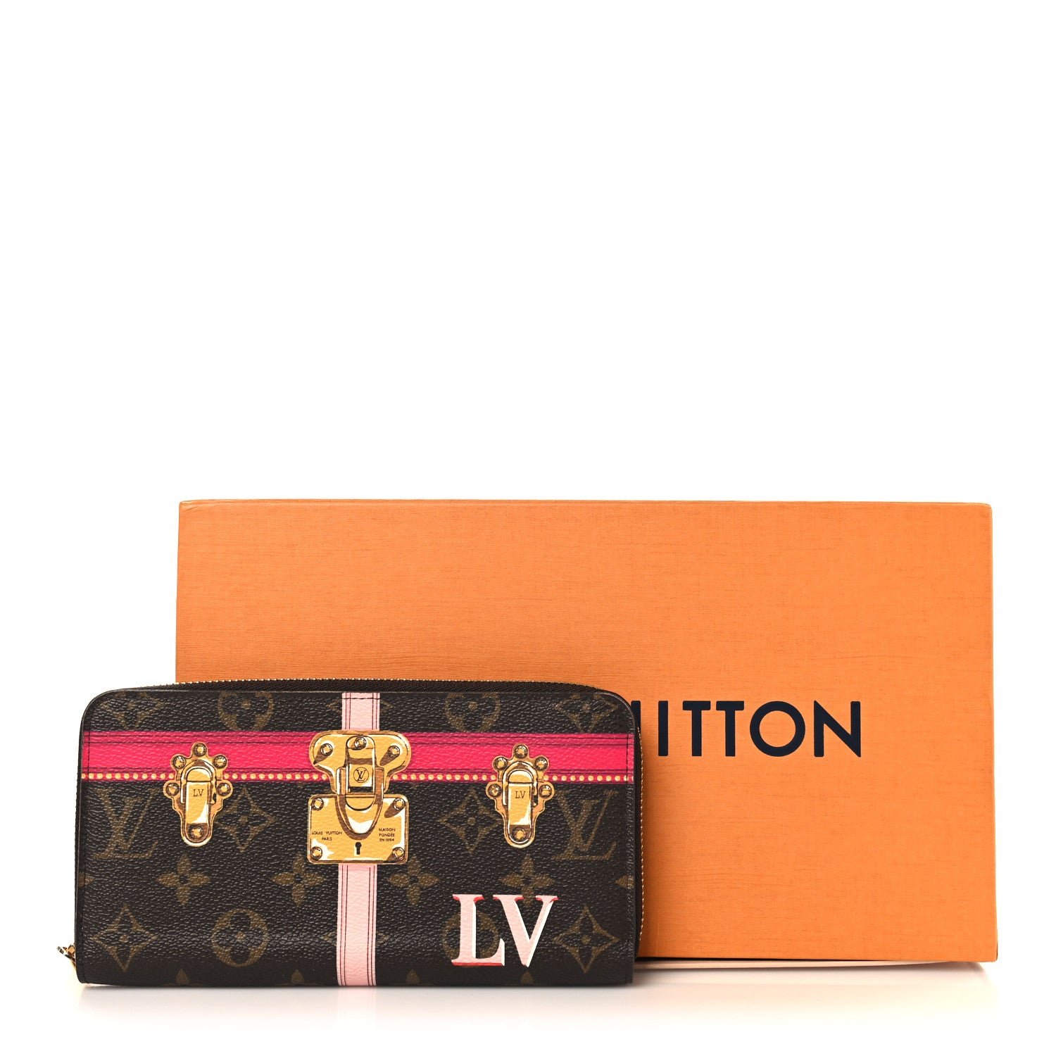 Louis Vuitton Monogram Summer Trunks Zippy Wallet 7 of 7