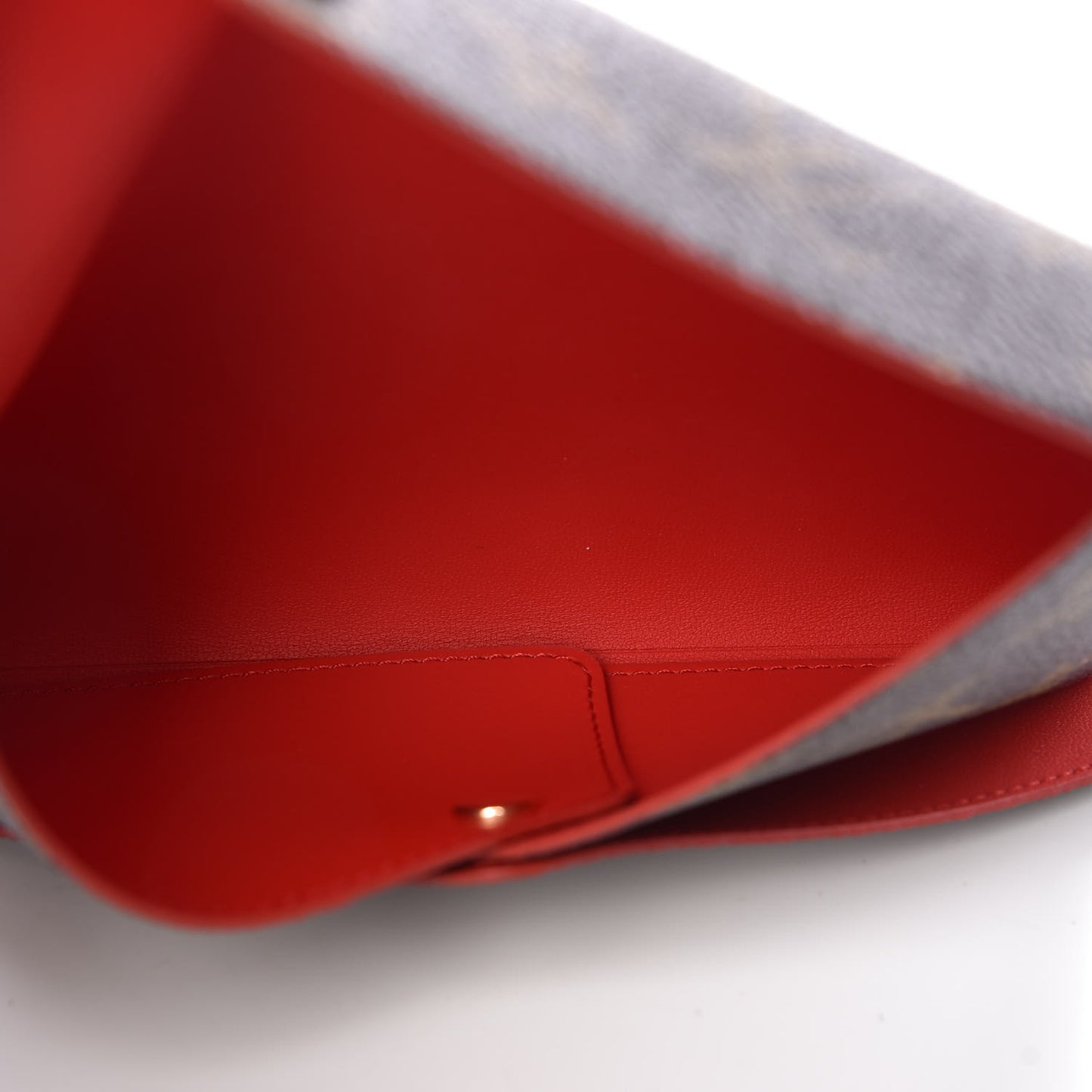 Monogram Medium Kirigami Pochette Insert Coquelicot