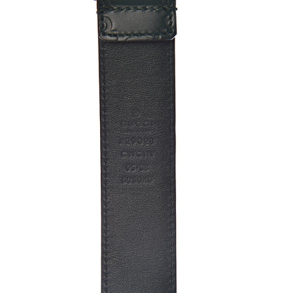 Gucci Guccissima Signature 30mm Belt 95 38 Verde 4 of 6