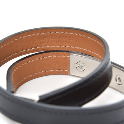 Hermes Box Rivale Double Tour Bracelet S Black 5 of 6
