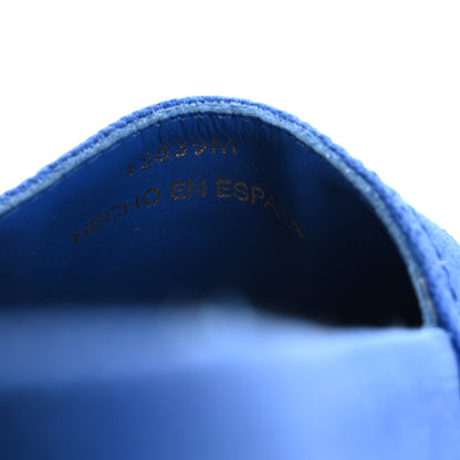 Prada Canvas Triangle Logo Espadrilles 35 Azzurro 9 of 10