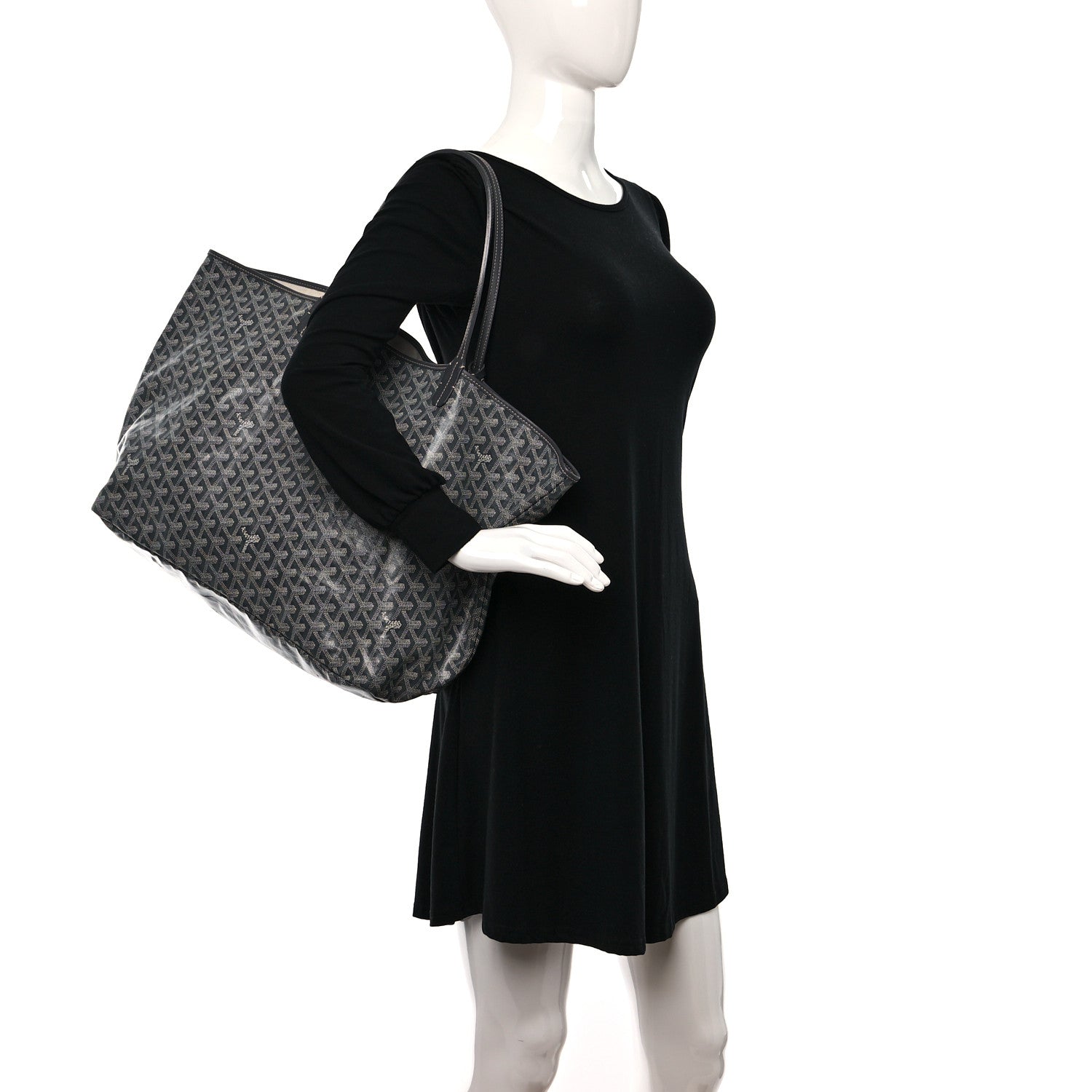 Goyard Goyardine Saint Louis PM Grey 3 of 12