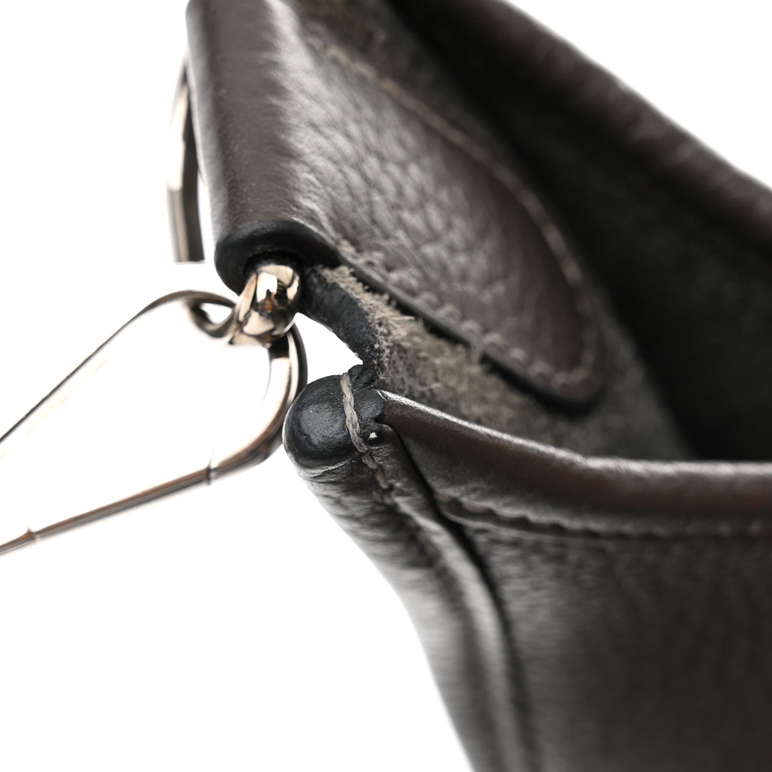 Hermes Taurillon Clemence Evelyne III GM Graphite 12 of 13