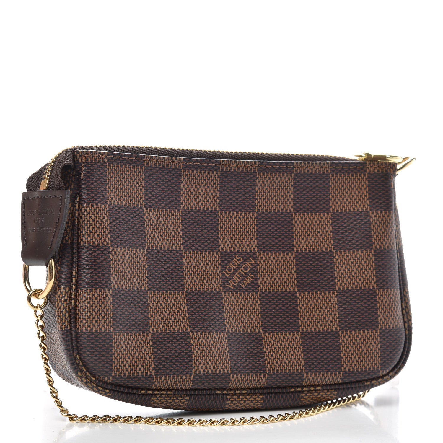 Louis Vuitton Damier Ebene Mini Pochette Accessories 3 of 8