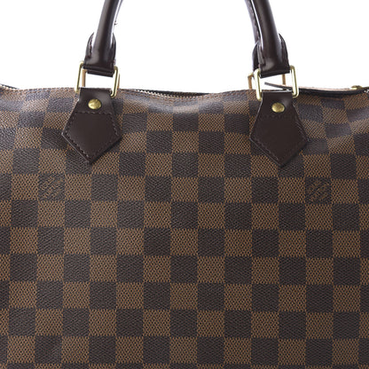 Louis Vuitton Damier Ebene Speedy 30 11 of 13