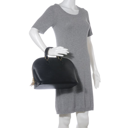 Louis Vuitton Epi Alma Black 2 of 7